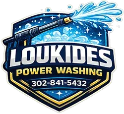 Loukides Power Washing logo